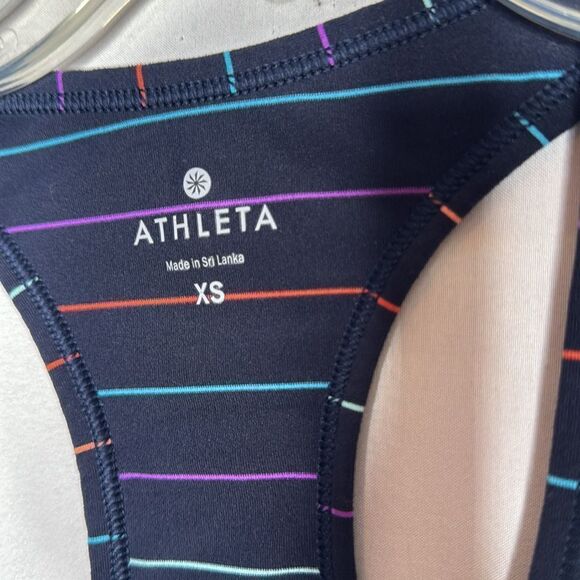 Athleta Stripe Chi Tank Top. Size XSmall. - Picture 4 of 8